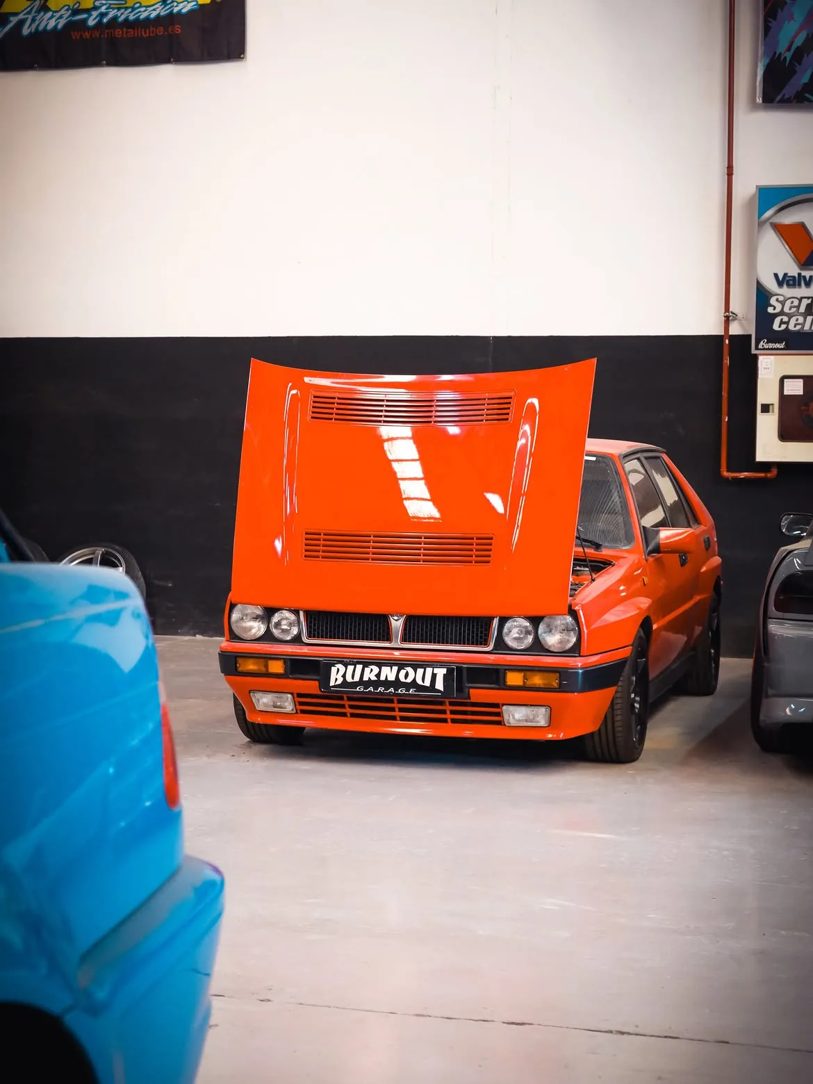 Vehículo Burnout Garage